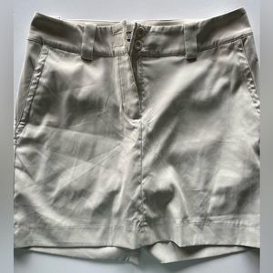 Nike golf/tennis skort. Tan. Size 2. EUC